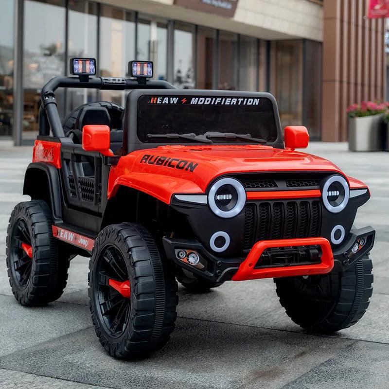 Jeep Wrangler Rubicon 12V Kids Electric Ride-On Car with controller - Franklyn & Page Emporium