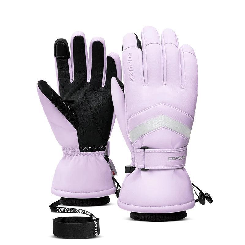 Winter Ski Gloves Thinsulate Snowboard Gloves Thermal Warm Touch Screen Skiing Gloves Men Women
