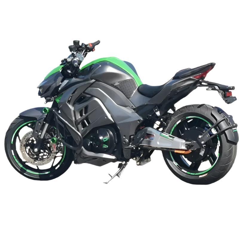 KAWASAKI Fast Type 2 Charge Long Range (Speed 100mph)(180mile range) Electric Motorcycle Superbike 120Ah 20kw 72v