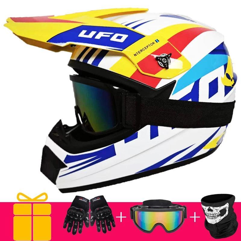 Adult & Kids Motocross Motorcycle Snowboarding Helmet Sandbox Casco Bicycle Downhill Capacete DOT - Franklyn & Page E-Bike Emporium