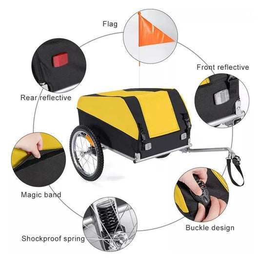 Bike Cargo Trailer storage - Franklyn & Page E-Bike Emporium