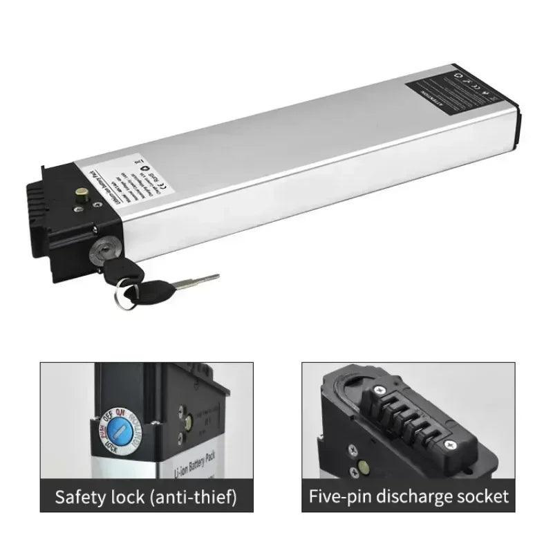 For New Engwe EP-2 Pro Engine Pro(Upgraded)&MATE X Bike:52v/48V/36V Replacement Batteries(17.5Ah-10Ah)in DCH-003,DCH-006,DCH-009