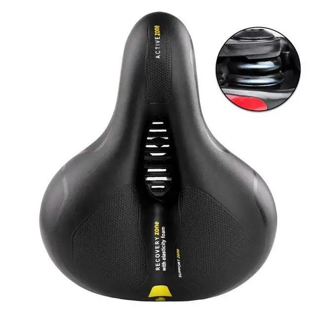 Bike Seat Comfortable & Breathable Bicycle Saddle Cushion Water-Resistant with Dual Shock Absorbing for MTB Mountain Road Bike - Franklyn & Page Emporium