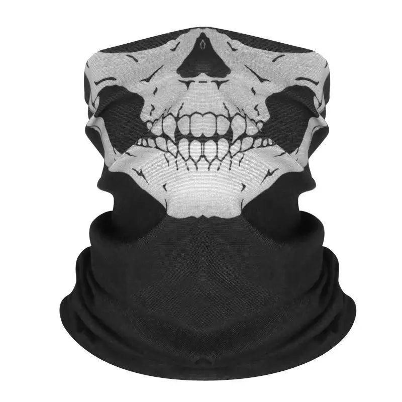 Bicycle Ski Skull Half Face Mask Ghost Scarf Multi Use Neck Warmer Cod Маска От Вируса Masque Tissu Mascara Para Rosto - Franklyn & Page E-Bike Emporium