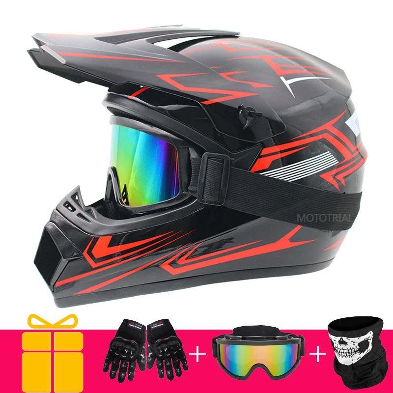 Adult & Kids Motocross Motorcycle Snowboarding Helmet Sandbox Casco Bicycle Downhill Capacete DOT - Franklyn & Page E-Bike Emporium
