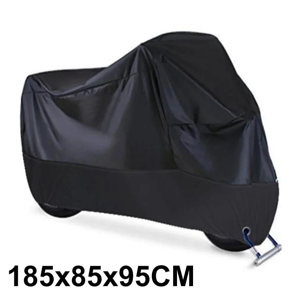 Motorcycle Cover Waterproof Outdoor Indoor Scooter Wear-resistant Fabric Motorbike Cover All Season Dustproof UV Protective - Franklyn & Page Emporium