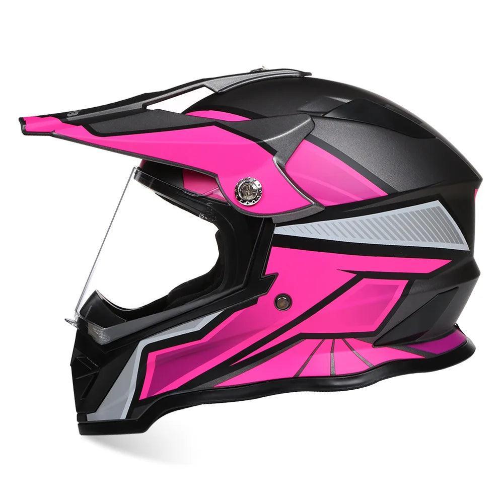 Off-Road Motorcycle Helmets Full Face Racing Bike Downhill ATV AM DH Cross Capacetes Motocross Casco Men Women DOT Approved