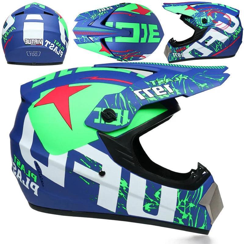 Motorcycle helmet children & Adluts off-road helmet bike downhill AM DH cross capacete motocross casco para motociclista - Franklyn & Page Emporium