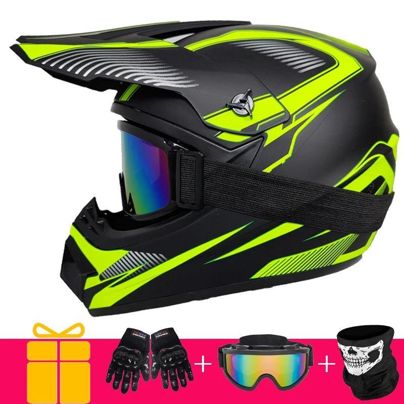 Adult & Kids Motocross Motorcycle Snowboarding Helmet Sandbox Casco Bicycle Downhill Capacete DOT - Franklyn & Page E-Bike Emporium