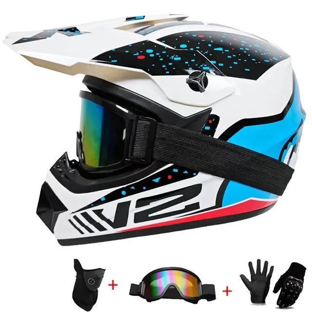 Motorcycle helmet Adult & kids off-road helmet dirt bike downhill AM DH cross Red bull helmet capacete motocross casco Professional DOT - Franklyn & Page Emporium