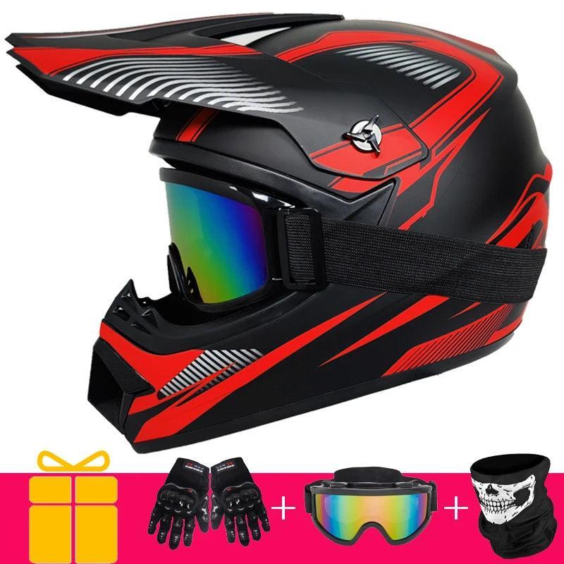 Adult & Kids Motocross Motorcycle Snowboarding Helmet Sandbox Casco Bicycle Downhill Capacete DOT - Franklyn & Page E-Bike Emporium