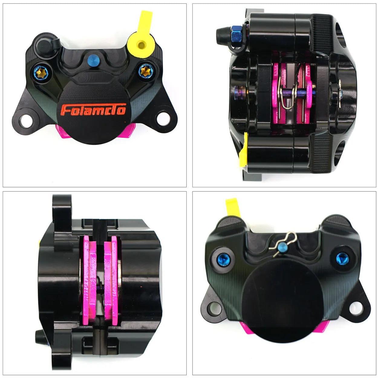 84mm Pitching Mounting Motorcycle Caliper Brake Disc 200mm 220mm Front Rear 2 Piston RPM For Scooter Rsz Jog Dirt Pit Bike GROM