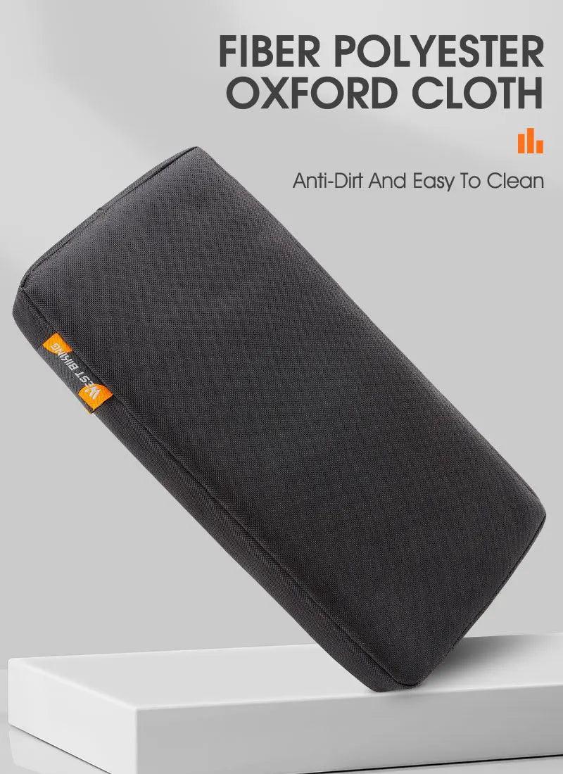 WEST BIKING Bicycle Rear Seat Soft Cushion Thickened Comfortable Cycling Back Seat Mat MTB Detachable Washable Rear Rack Cushion - Franklyn & Page Emporium