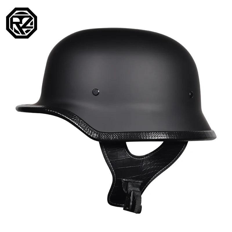 Soldier Helmet Retro Half Helmet Motorcycle Male Female Motorcycle German Helm