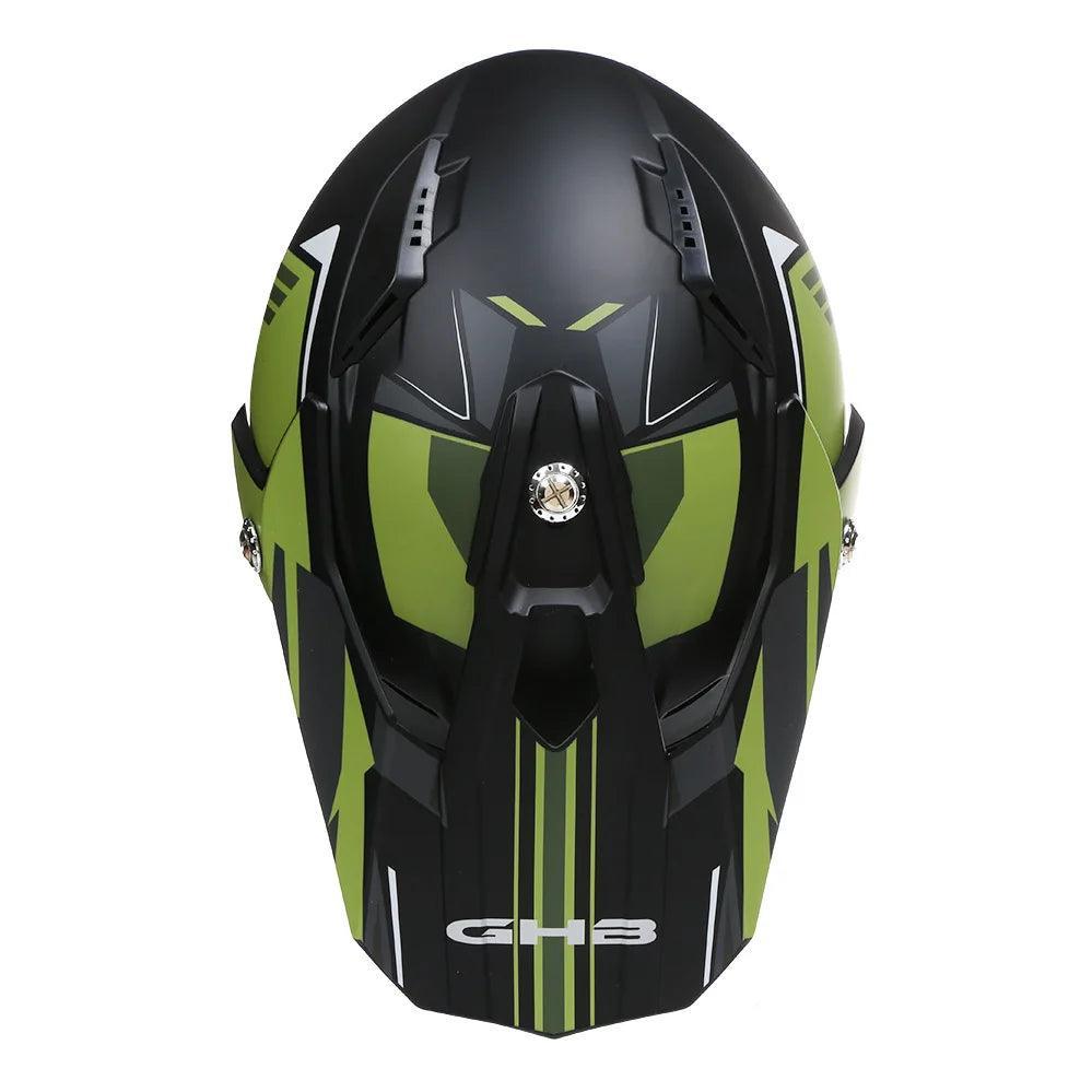 Off-Road Motorcycle Helmets Full Face Racing Bike Downhill ATV AM DH Cross Capacetes Motocross Casco Men Women DOT Approved