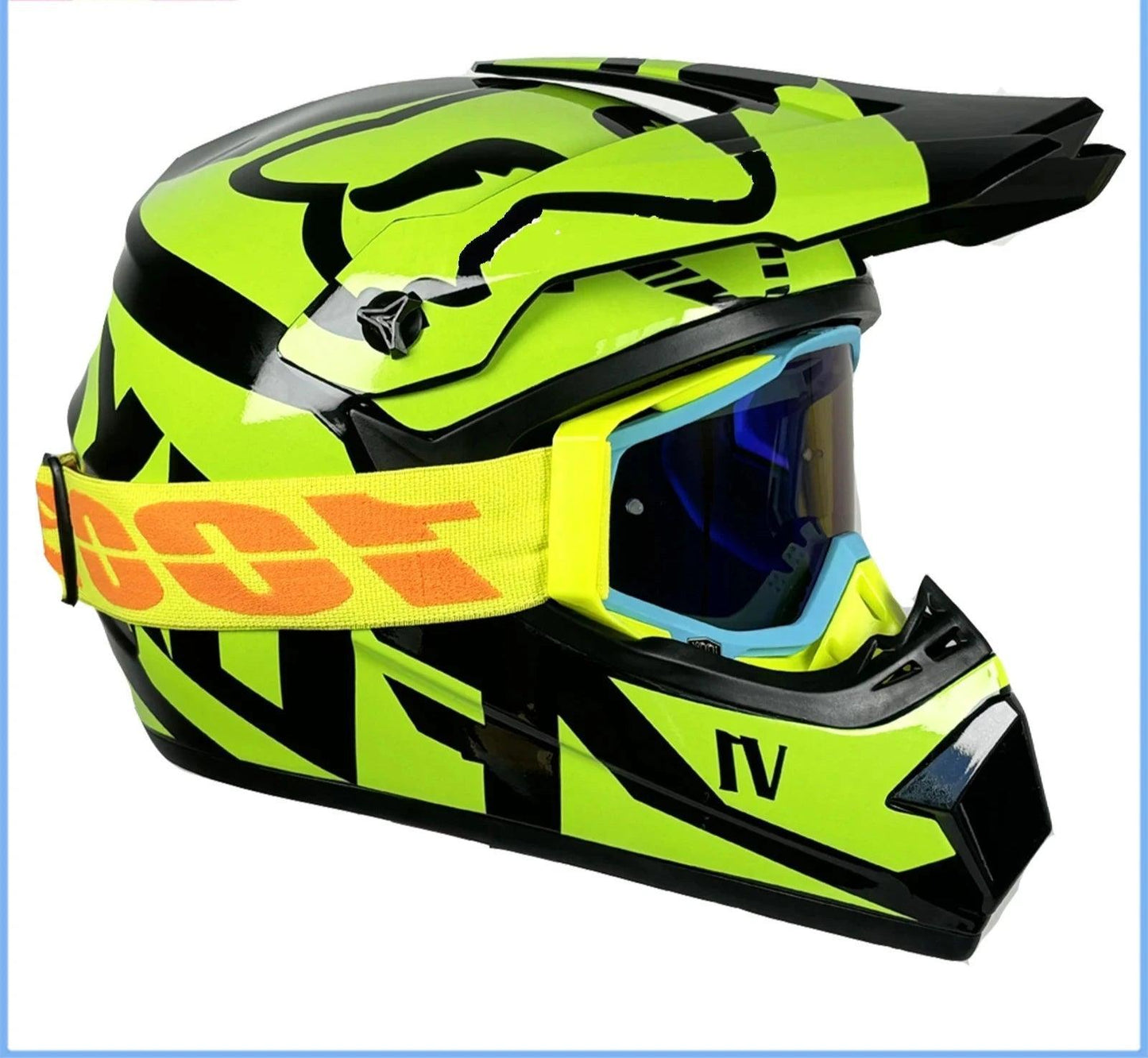 with Goggles Motorcycle Helmets Cycling Bicycle motocross Helmet Off-road casco para mtb Mountain Bike Racing Speedframe - Franklyn & Page Emporium