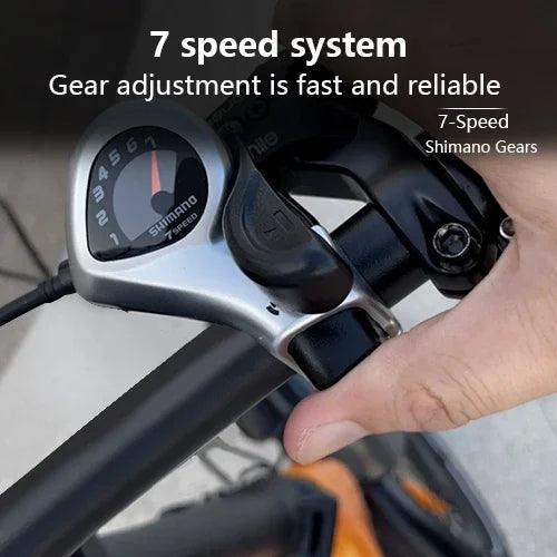 Best Electric bike 2000W E bike 52V 66Ah 3 Batteries 20'' Fat Tire - Franklyn & Page Emporium