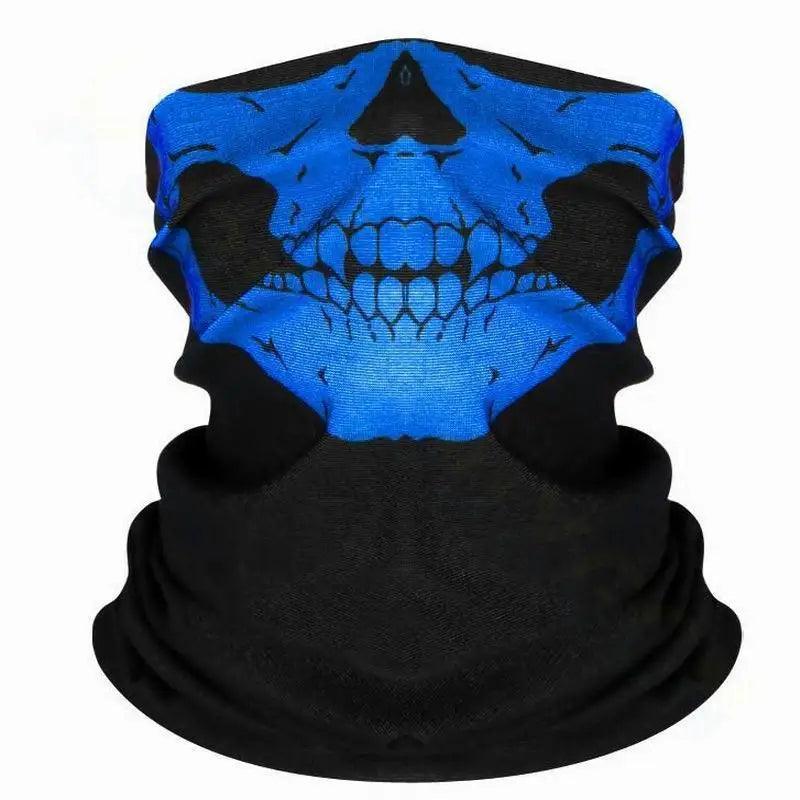 Bicycle Ski Skull Half Face Mask Ghost Scarf Multi Use Neck Warmer Cod Маска От Вируса Masque Tissu Mascara Para Rosto - Franklyn & Page E-Bike Emporium