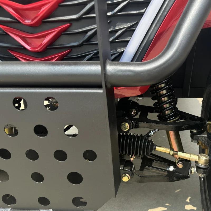 Newest Lithium Battery Golf Car 60V Adults Scooter Solar Panels Powered 4 Seater Off Road Beach Buggy Electric Golf Cart - Franklyn & Page E-Bike Emporium