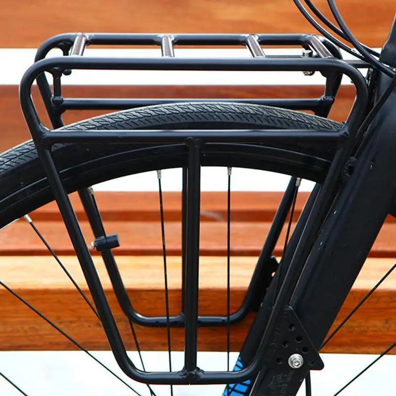 Front Cycling Rack For Cycling Touring Carrier Racks For Mountain Road Cycling Easy-to-Install Front Pannier Rack For Cycling - Franklyn & Page Emporium