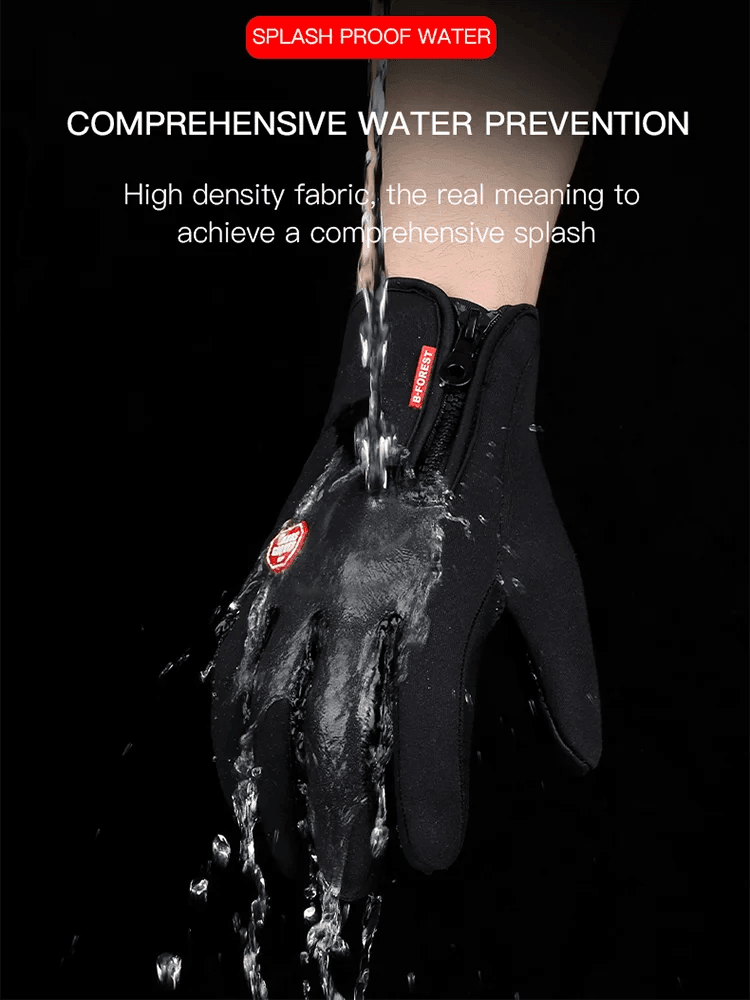 Touchscreen Warm Gloves Outdoor Cycling Driving Motorcycle Waterproof Cold Gloves Windproof Non-Slip Womens Men Winter Ski Glove