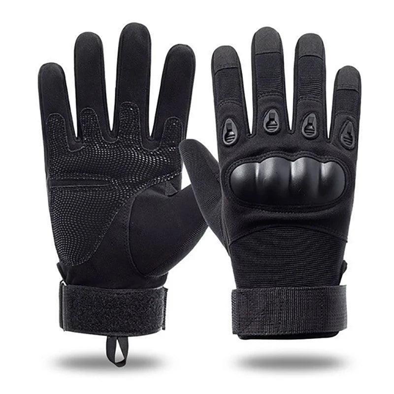 Pair Motorcycle Gloves Men Tactical Hunting Shooting Knuckle Protection Outdoor Sports Full Finger Cycling Bike Gloves - Franklyn & Page Emporium