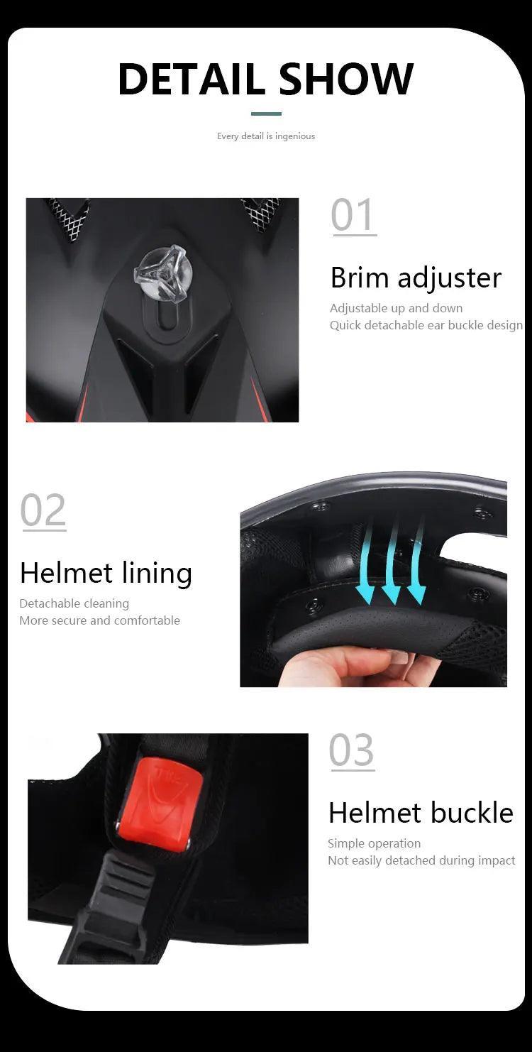 Adult & Kids Female Men Helmets Motocross Kask Cross Downhill Soporte Casco Off Road Racing Classic Motorcycle Enduro - Franklyn & Page E-Bike Emporium