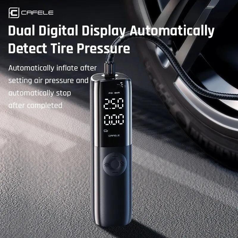 Car Tire Air Pump 12V 150PSI Air Compressor Portable Wired Electric Inflator For Car Motorcycle Bicycle with Extended Power Cord - Franklyn & Page Emporium