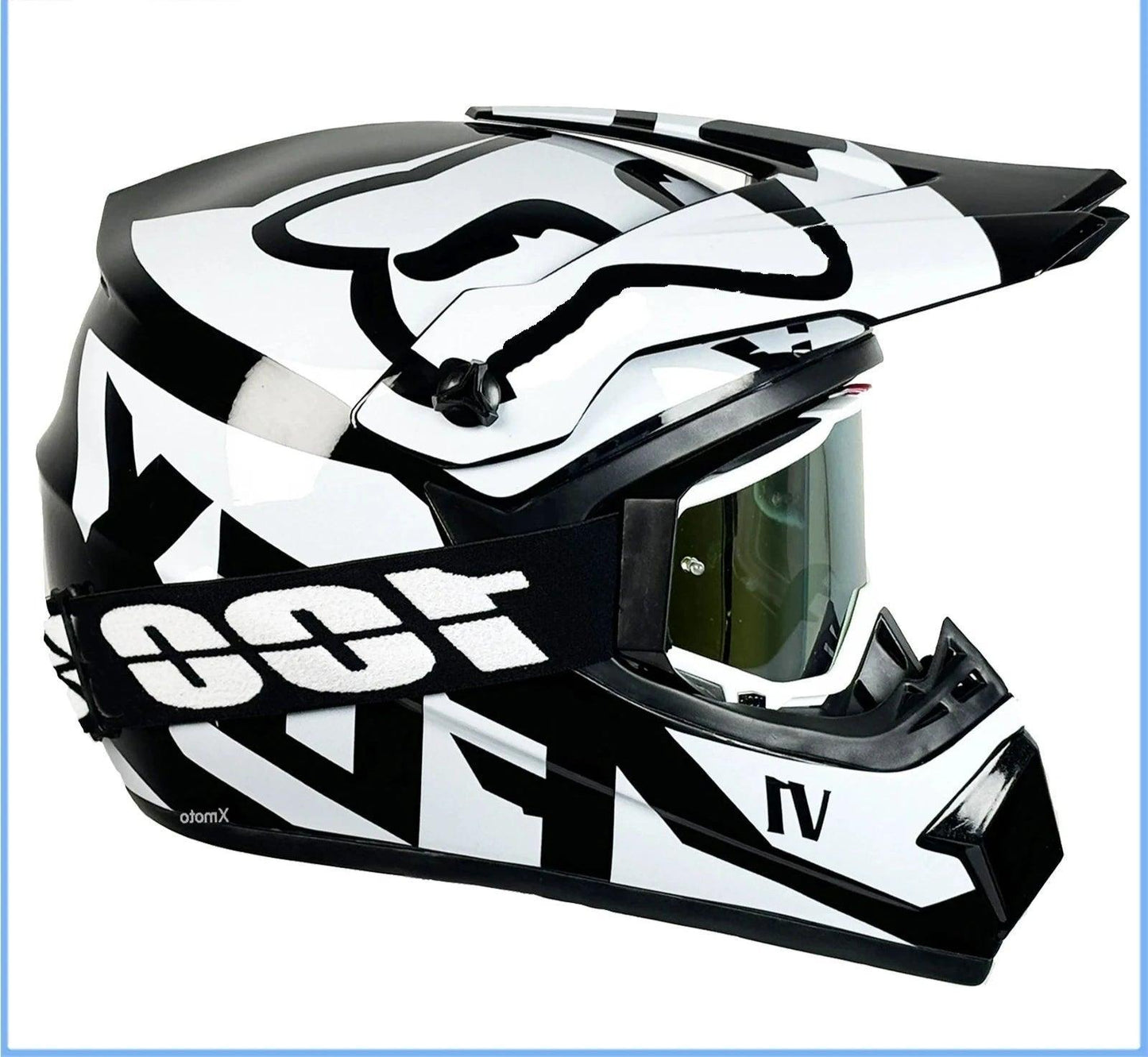 with Goggles Motorcycle Helmets Cycling Bicycle motocross Helmet Off-road casco para mtb Mountain Bike Racing Speedframe - Franklyn & Page Emporium