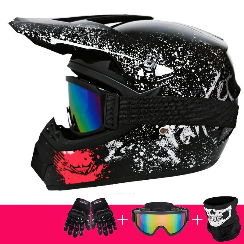 Adult & Kids Motocross Motorcycle Snowboarding Helmet Sandbox Casco Bicycle Downhill Capacete DOT - Franklyn & Page E-Bike Emporium