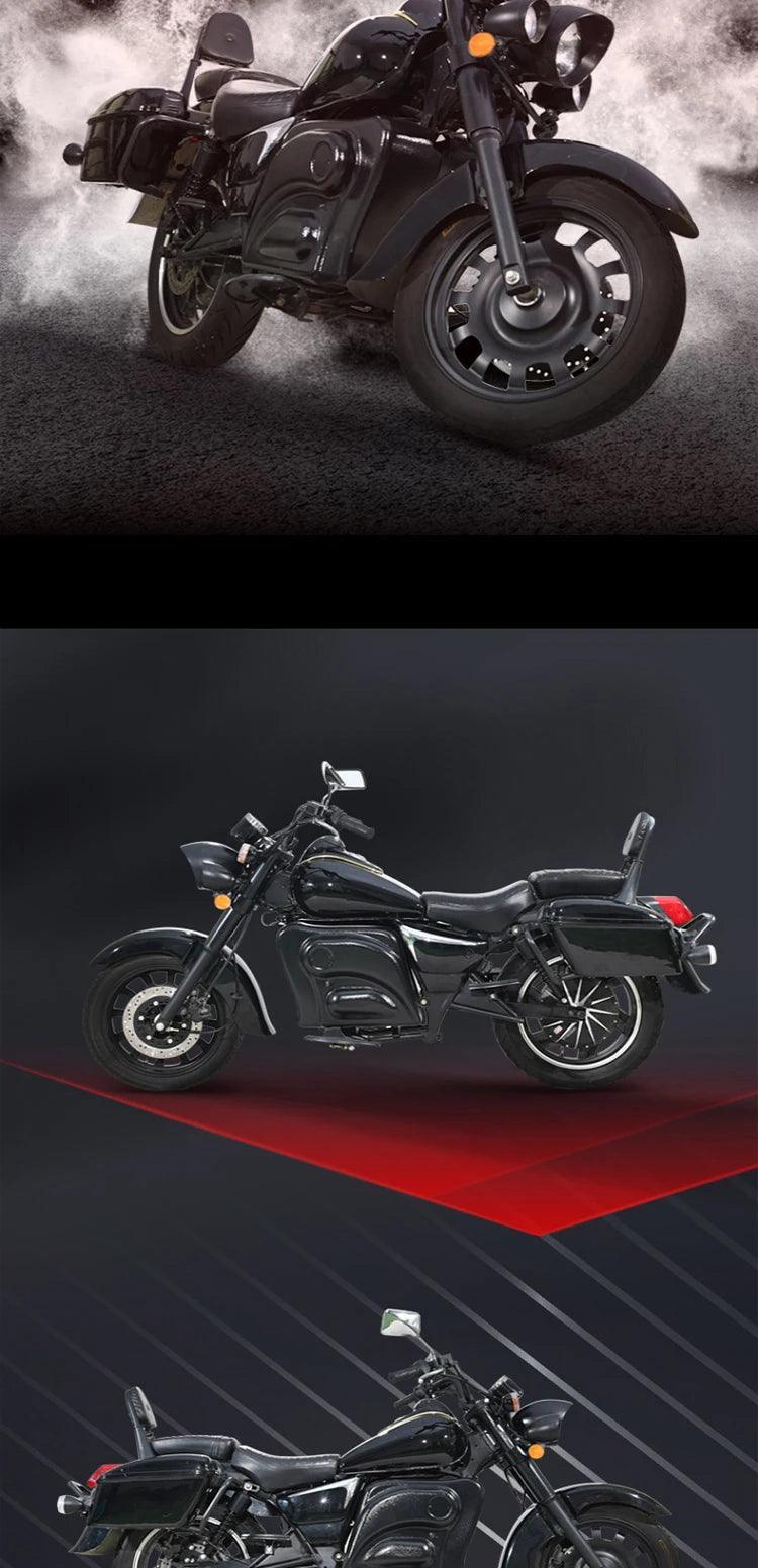 Classic style electric road bike motorbike Motorcycle 20000w - Franklyn & Page Emporium