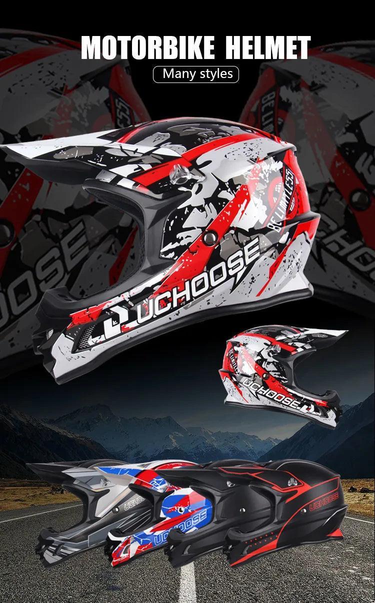 Adult & Kids Female Male Helmets Motocross Kask Cross Downhill Soporte Casco Sandbox Snowboarding Helmet Racing Enduro - Franklyn & Page E-Bike Emporium