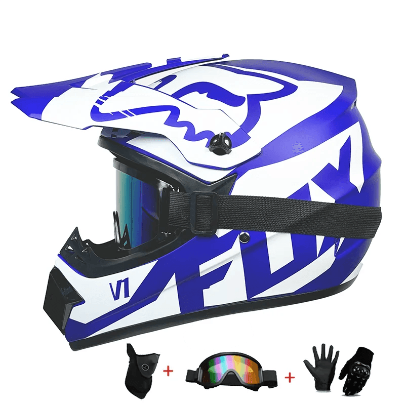 Motorcycle helmet Adult & kids off-road helmet dirt bike downhill AM DH cross Red bull helmet capacete motocross casco Professional DOT - Franklyn & Page Emporium