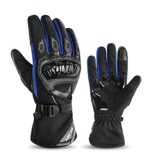 Red/Blue/Black/Pink/Purple SUOMY Winter Waterproof Warm Motorcycle Gloves Moto Touch Screen Outdoor Ski Motorbike Riding Gloves