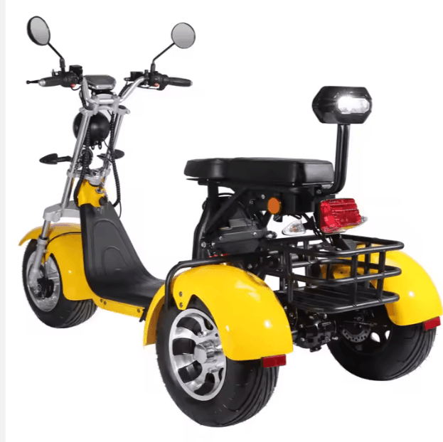3 wheel fat tire tricycle 1500w, 2000w, 3000w three wheel electric trike scooter (50-70 km/h)