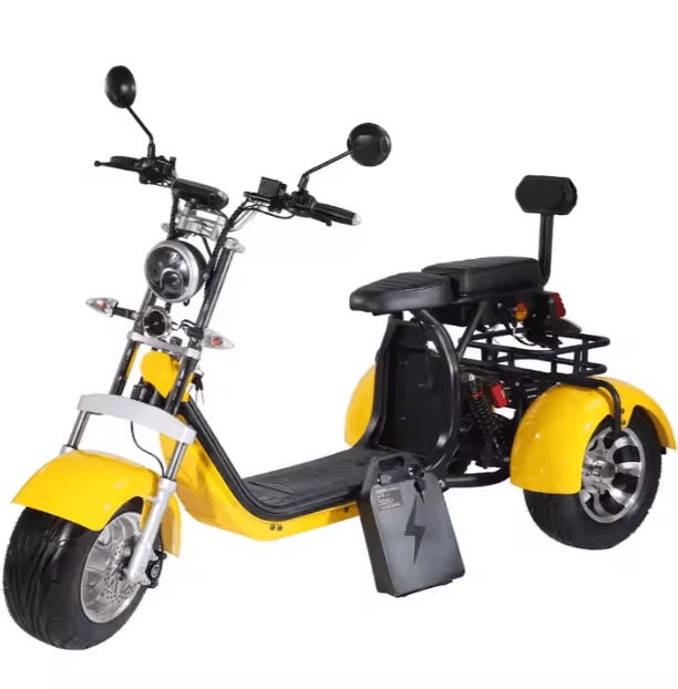 3 wheel fat tire tricycle 1500w, 2000w, 3000w three wheel electric trike scooter (50-70 km/h)