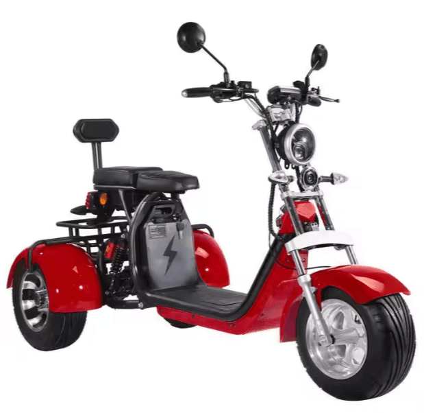 3 wheel fat tire tricycle 1500w, 2000w, 3000w three wheel electric trike scooter (50-70 km/h)