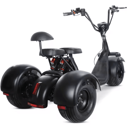 3 wheel fat tire tricycle 1500w, 2000w, 3000w three wheel electric trike scooter (50-70 km/h)