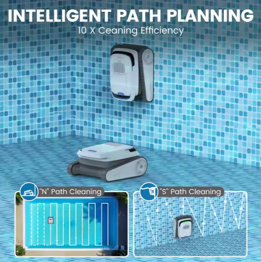 AIRROBO Cordless Swimming Pool Automatic Wall Climbing Underwater Pool Smart Robot Cleaner