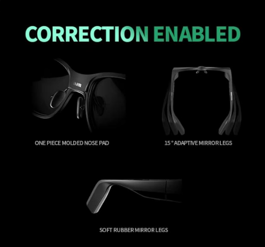 2025 New INMO AIR3 AR Glasses – Wireless, Full-Color, 1080P Camera, All-in-One AR/VR Glasses Compatible with Android & iPhone