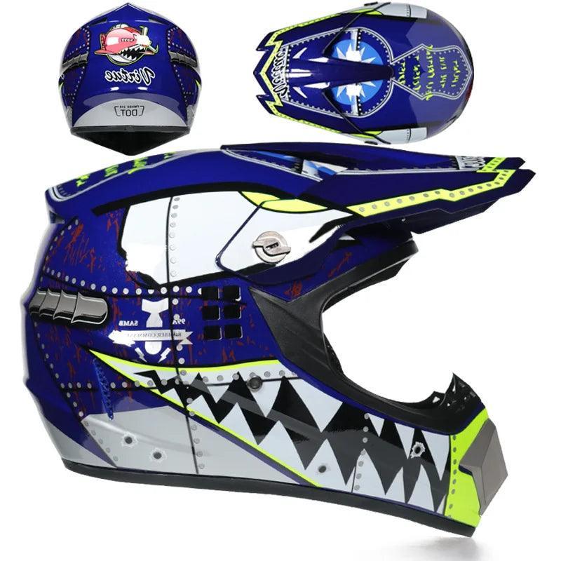 Motorcycle helmet children & Adluts off-road helmet bike downhill AM DH cross capacete motocross casco para motociclista - Franklyn & Page Emporium