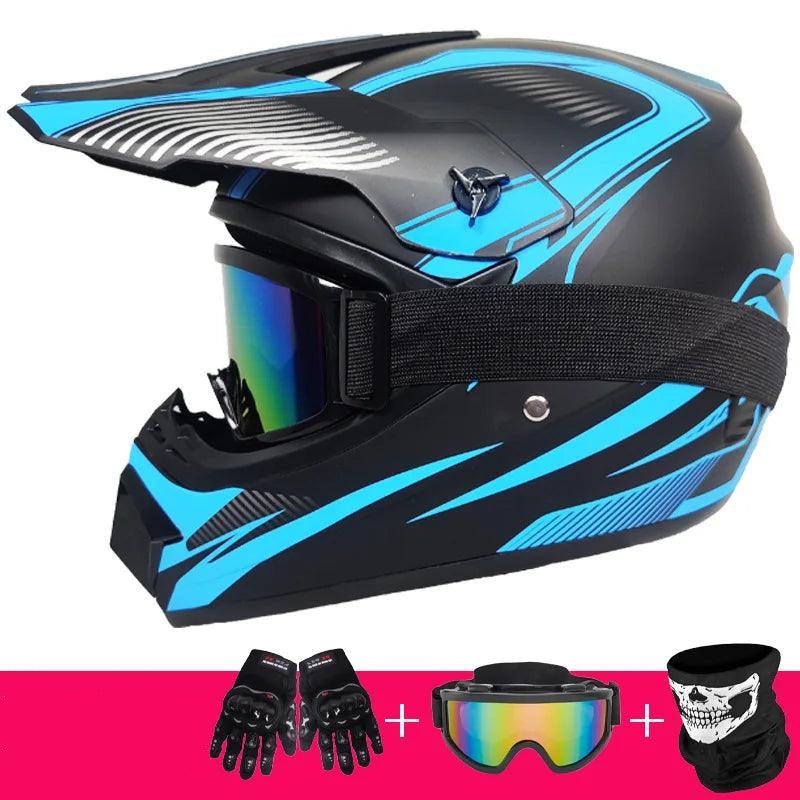 Adult & Kids Motocross Motorcycle Snowboarding Helmet Sandbox Casco Bicycle Downhill Capacete DOT - Franklyn & Page E-Bike Emporium