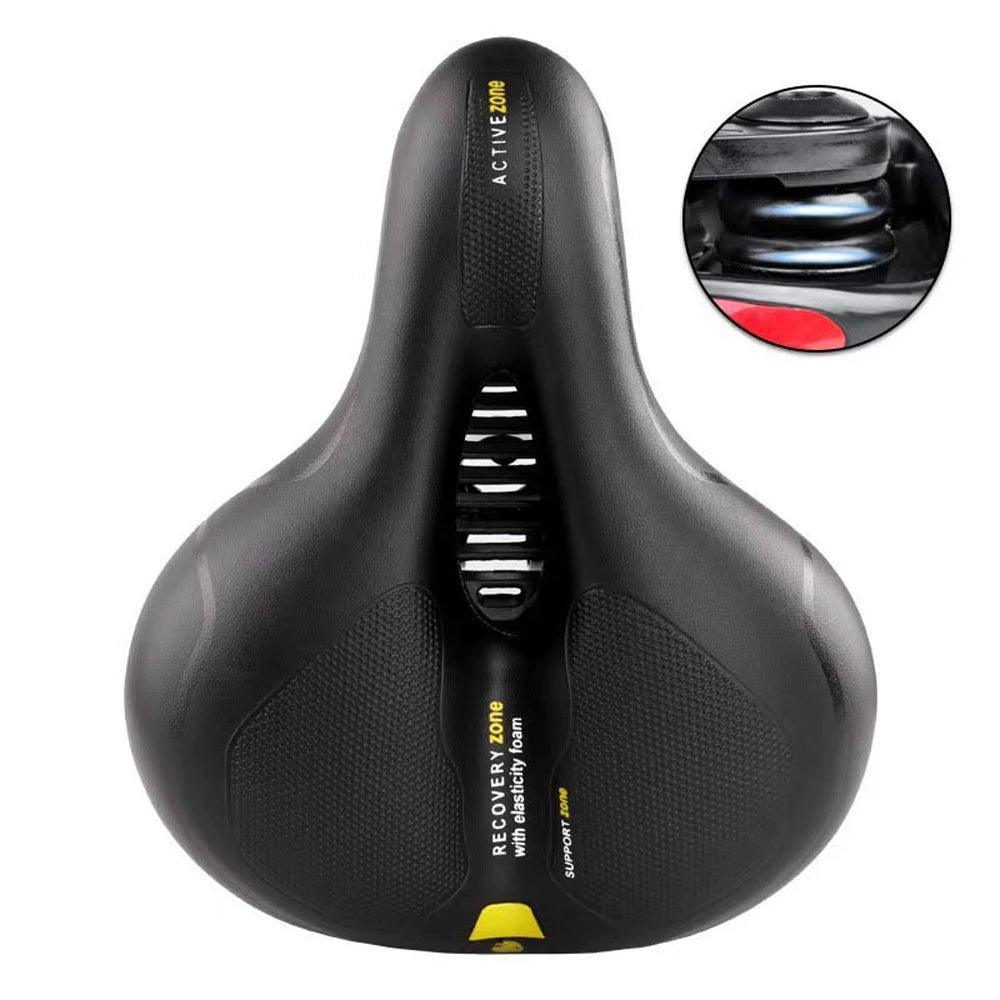 Bike Seat Comfortable & Breathable Bicycle Saddle Cushion Water-Resistant with Dual Shock Absorbing for MTB Mountain Road Bike - Franklyn & Page Emporium