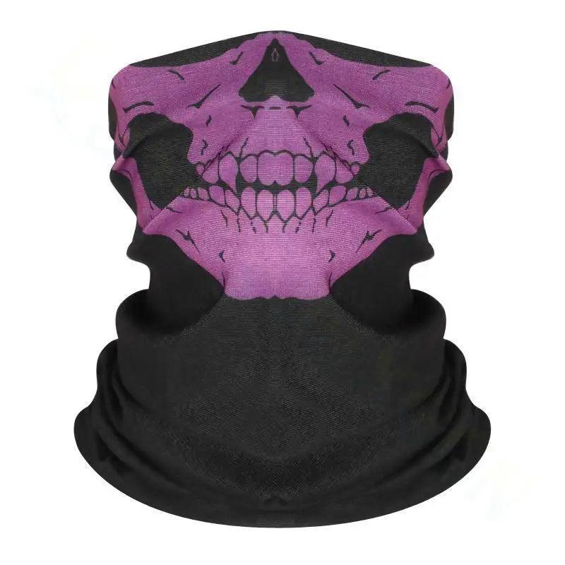 Bicycle Ski Skull Half Face Mask Ghost Scarf Multi Use Neck Warmer Cod Маска От Вируса Masque Tissu Mascara Para Rosto - Franklyn & Page E-Bike Emporium