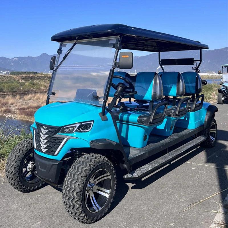 Fast Delivery Capability 2 4 6 Seats Fast Electric Buggy Off Road Golf Cart With Rainbow Factory Battery Electric Golf Cart - Franklyn & Page E-Bike Emporium