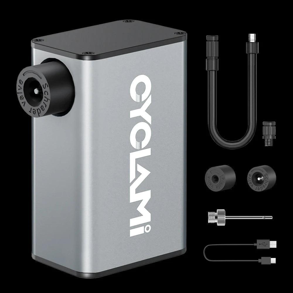 Mini Electric Air Pump Portable tire Cordless FV AV Inflator - Franklyn & Page Emporium