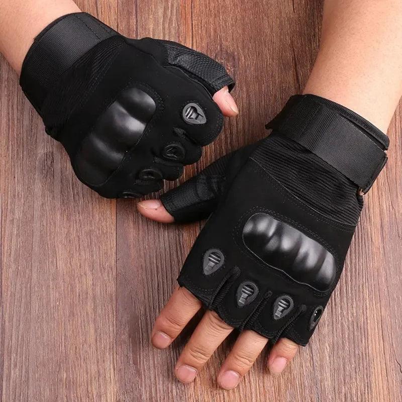 Motorcycle Gloves Men Tactical Hunting Shooting Knuckle Protection Sports Full Finger Cycling Bike Gloves Women Bicycle