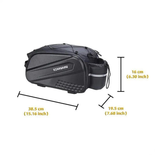 Bicycle Trunk Bag EVA Hard Shell Rear Shelf Bag MTB Mountain Bike Pannier Bag Tail Bag Front And Rear Seat Bag Riding - Franklyn & Page E-Bike Emporium