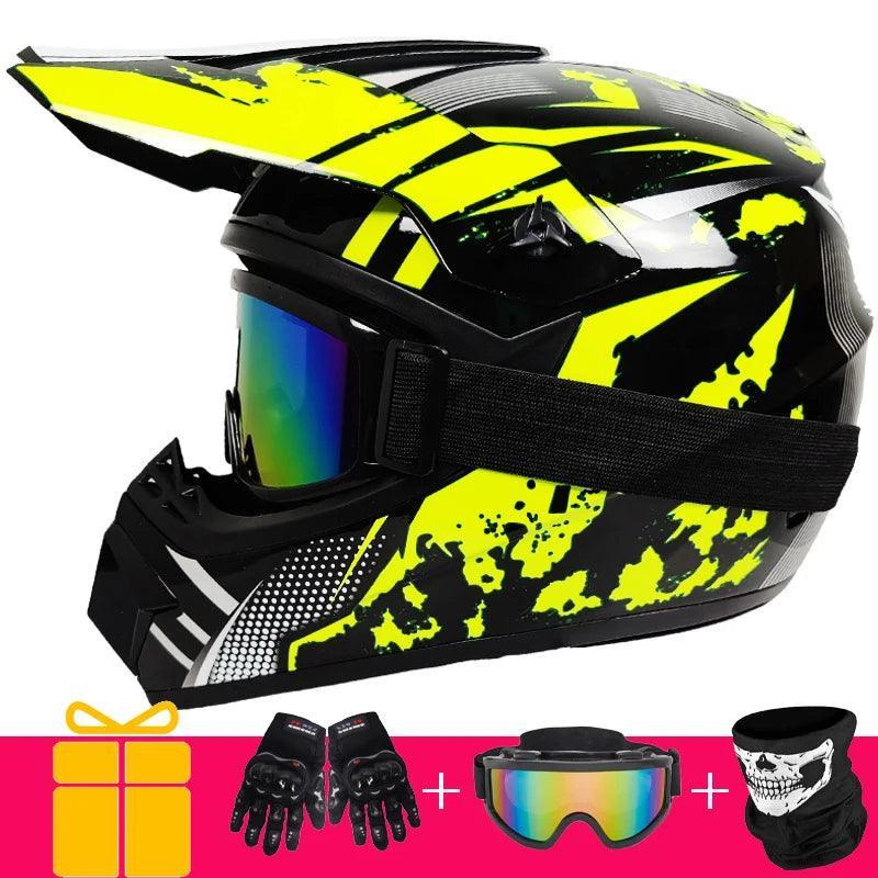 Adult & Kids Motocross Motorcycle Snowboarding Helmet Sandbox Casco Bicycle Downhill Capacete DOT - Franklyn & Page E-Bike Emporium