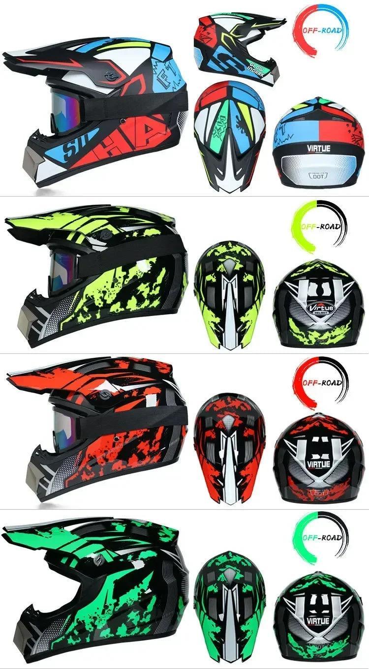 Motorcycle helmet children & Adluts off-road helmet bike downhill AM DH cross capacete motocross casco para motociclista - Franklyn & Page Emporium